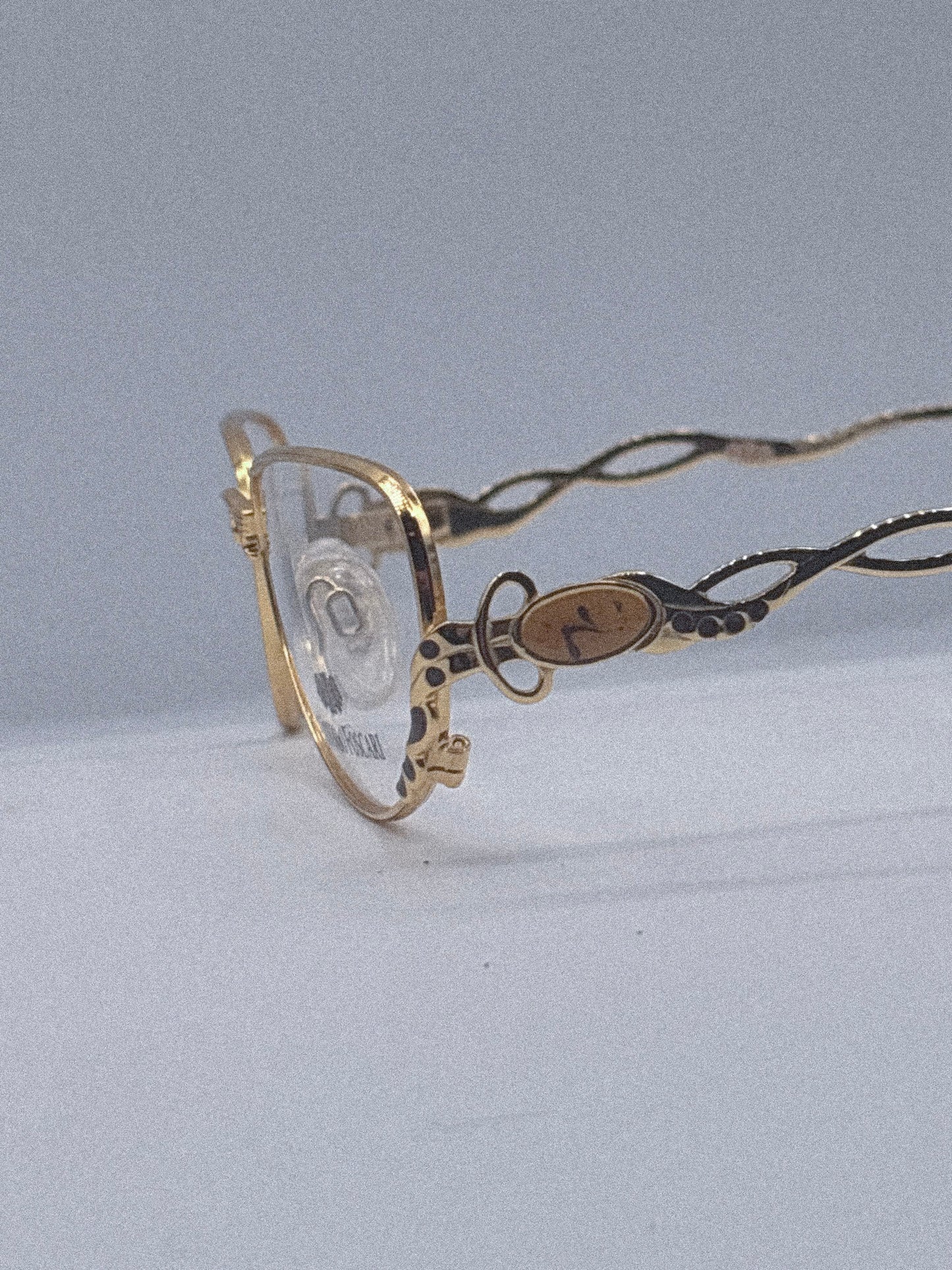“Golden Sonata” 1980s Vittorio Foscari Eyeglasses