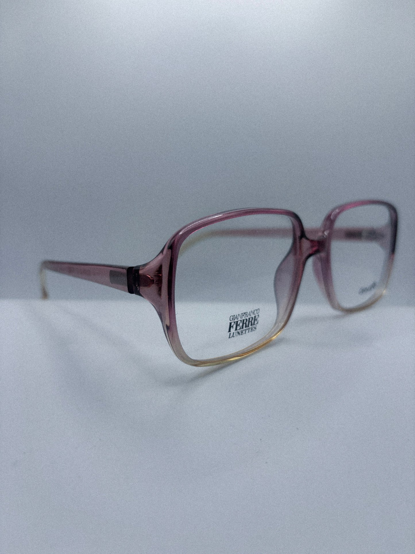 “Rose Fade” 1980s Gianfranco Ferré Eyeglasses
