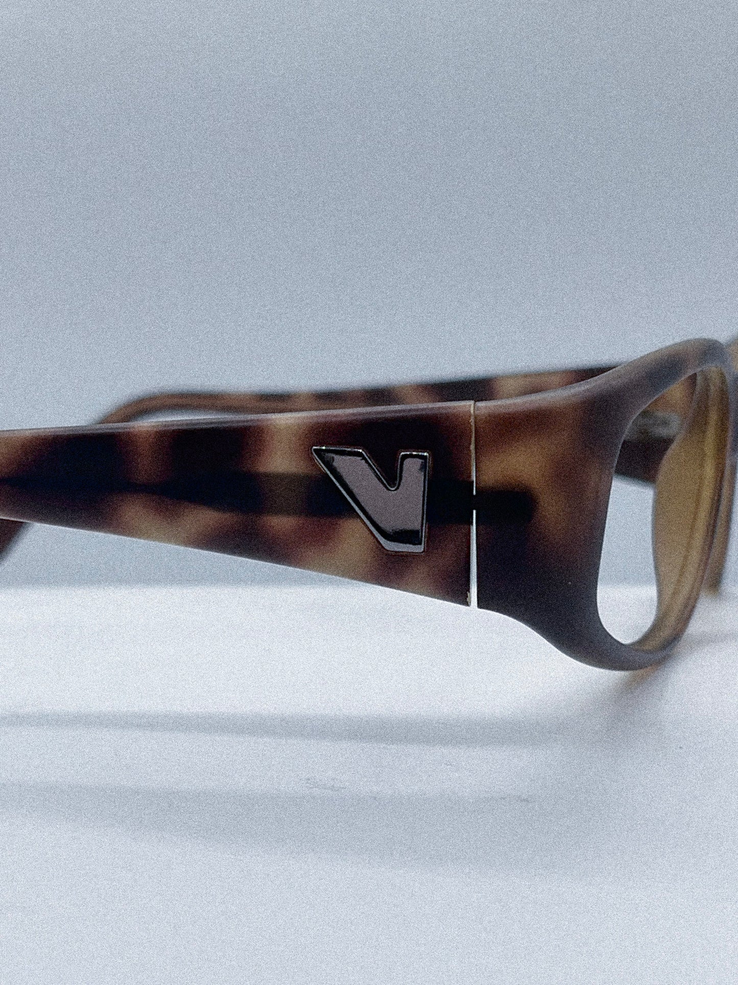 “Tortoise Minimal” 1990s Emporio Armani Eyeglasses Frame