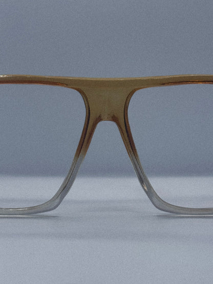 “Amber Horizon” 1980s Foster Grant Eyeglasses Frame