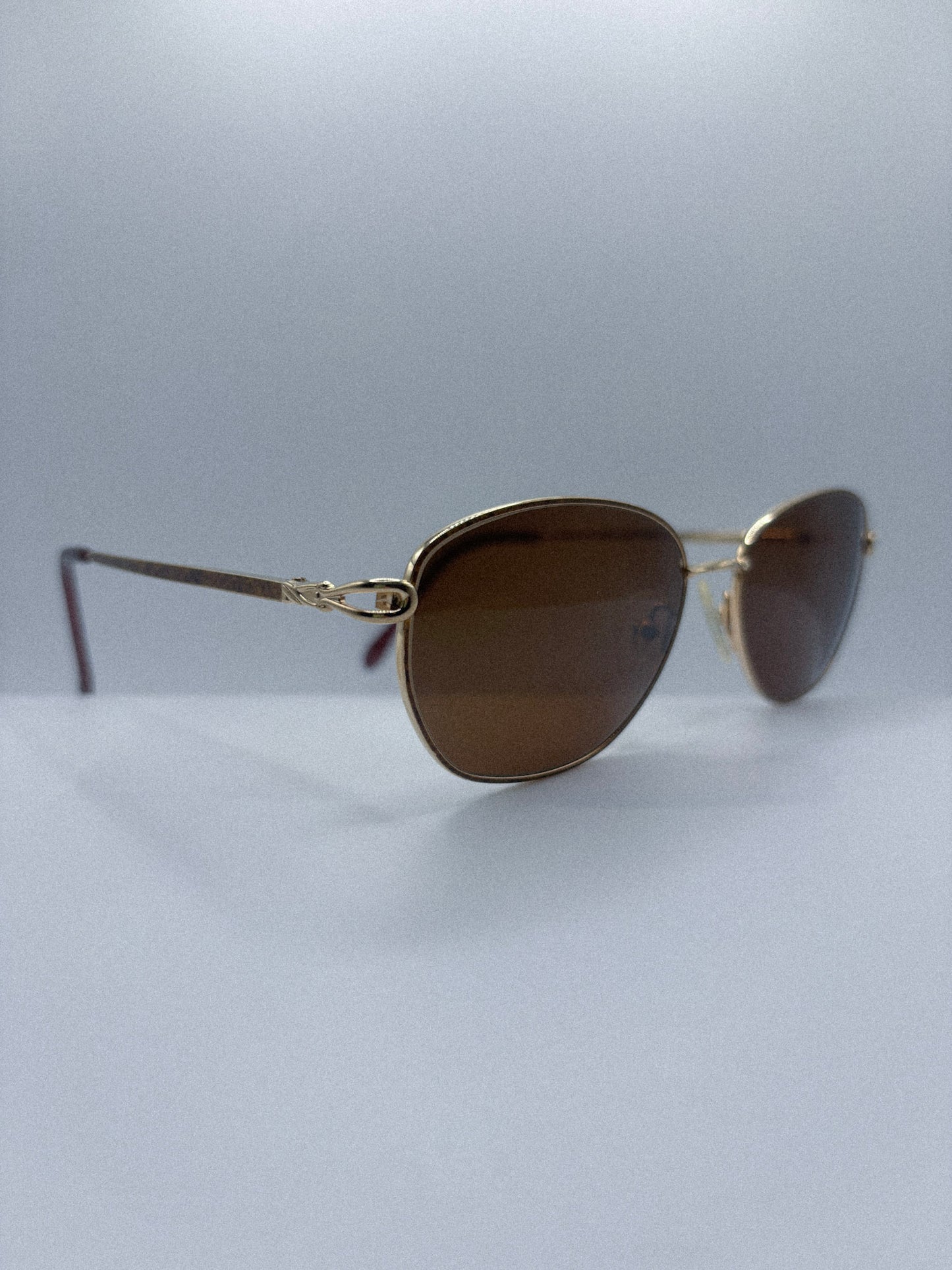 “Soft Alloy” 1980s Charmant Titanium Sunglasses