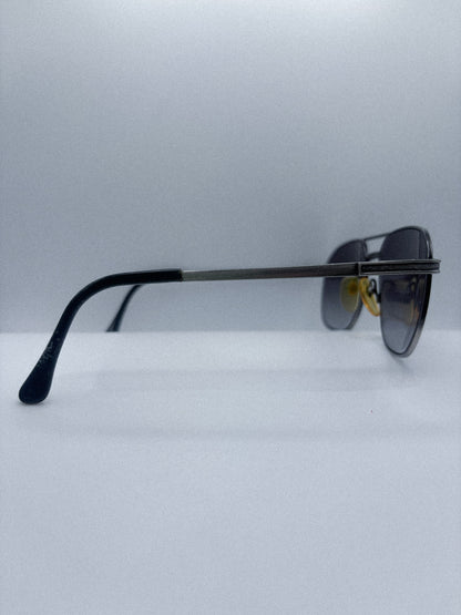 “Silver Screen Fade” 1980s Humphrey Bogart Aviator Sunglasses