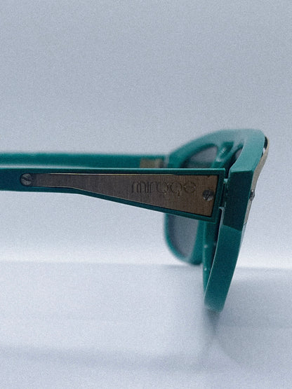 Emerald Vector | 1980s Mirage Sunglasses