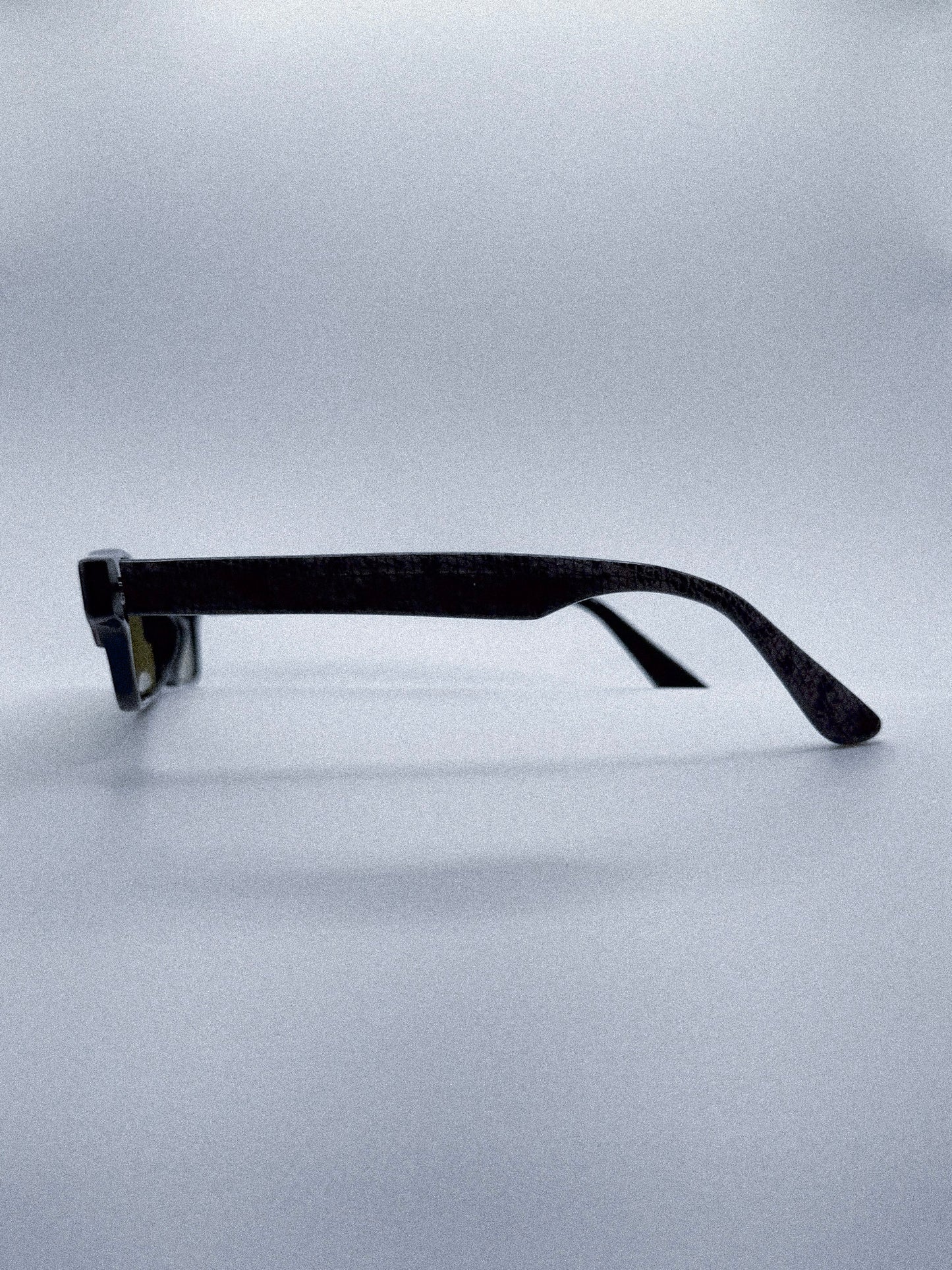 “Olive Noir” 1980s Snakeskin Sunglasses