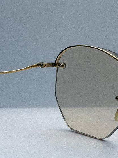 “Silver Facet” 1960s Scusa Sunglasses
