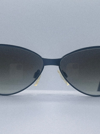 1990s Brendel 8524 Cateye Sunglasses | Black
