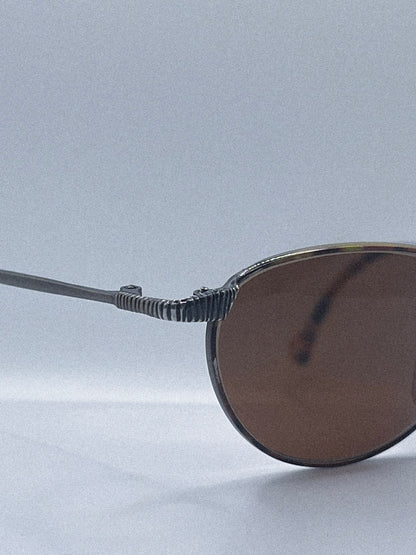 1980s Brendel Oval Sunglasses | Bronze/Tortoise