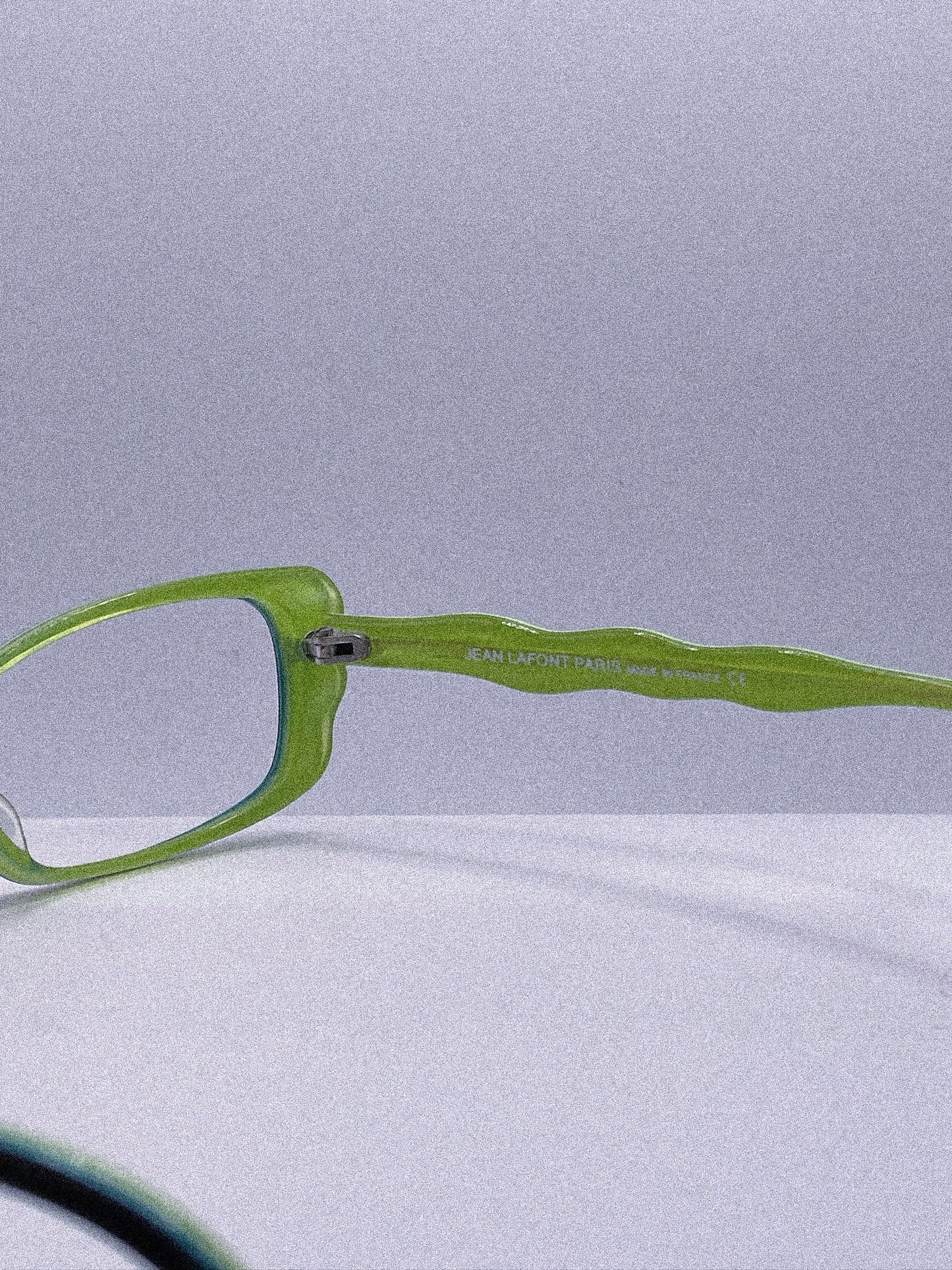 Emerald Outline | 1980s Jean Lafont Eyeglasses Frame