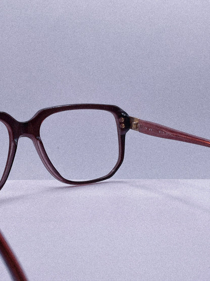 Purple Tie Dye | 1970s Italian Eyeglasses Frame