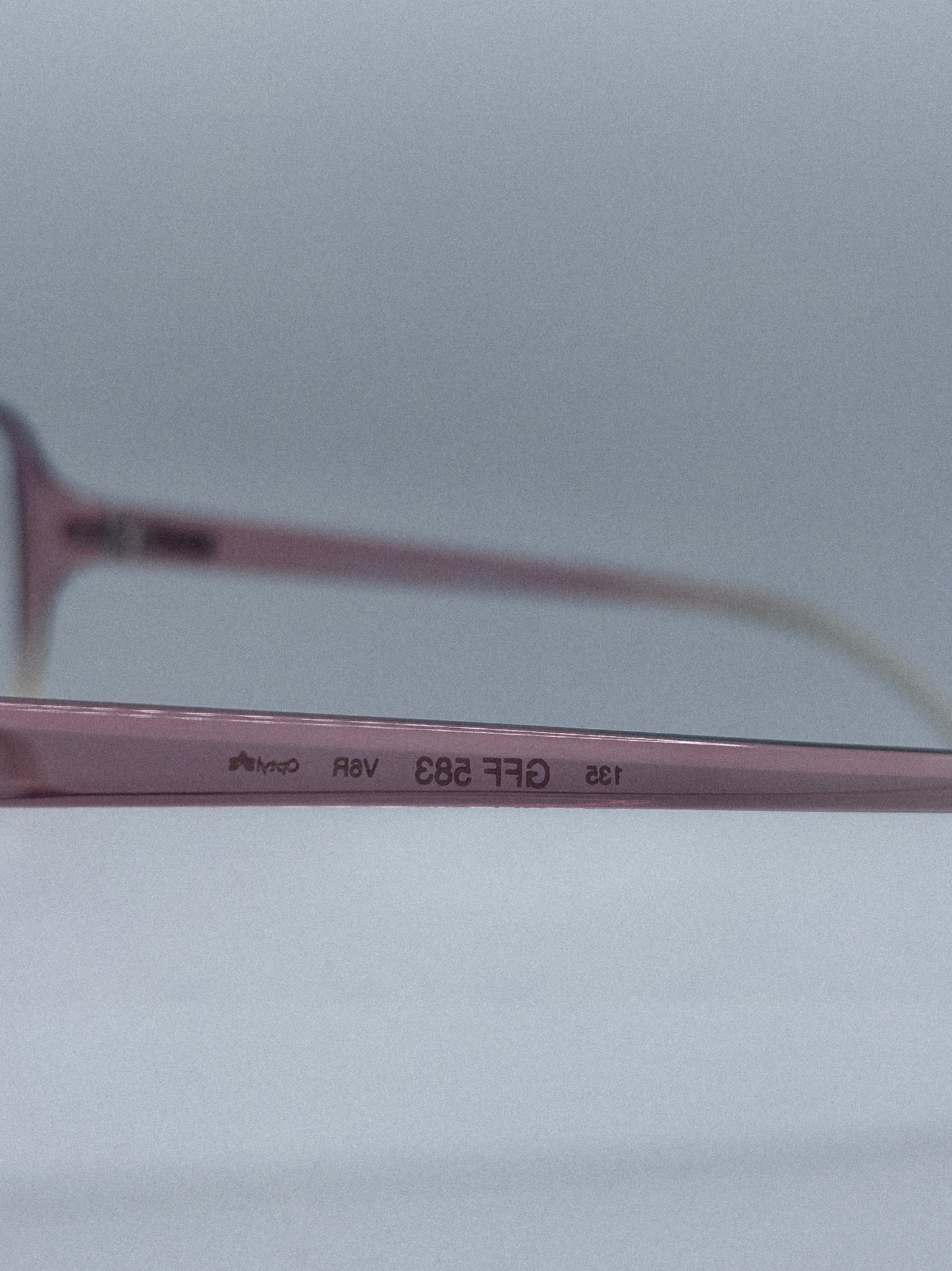 “Rose Fade” 1980s Gianfranco Ferré Eyeglasses