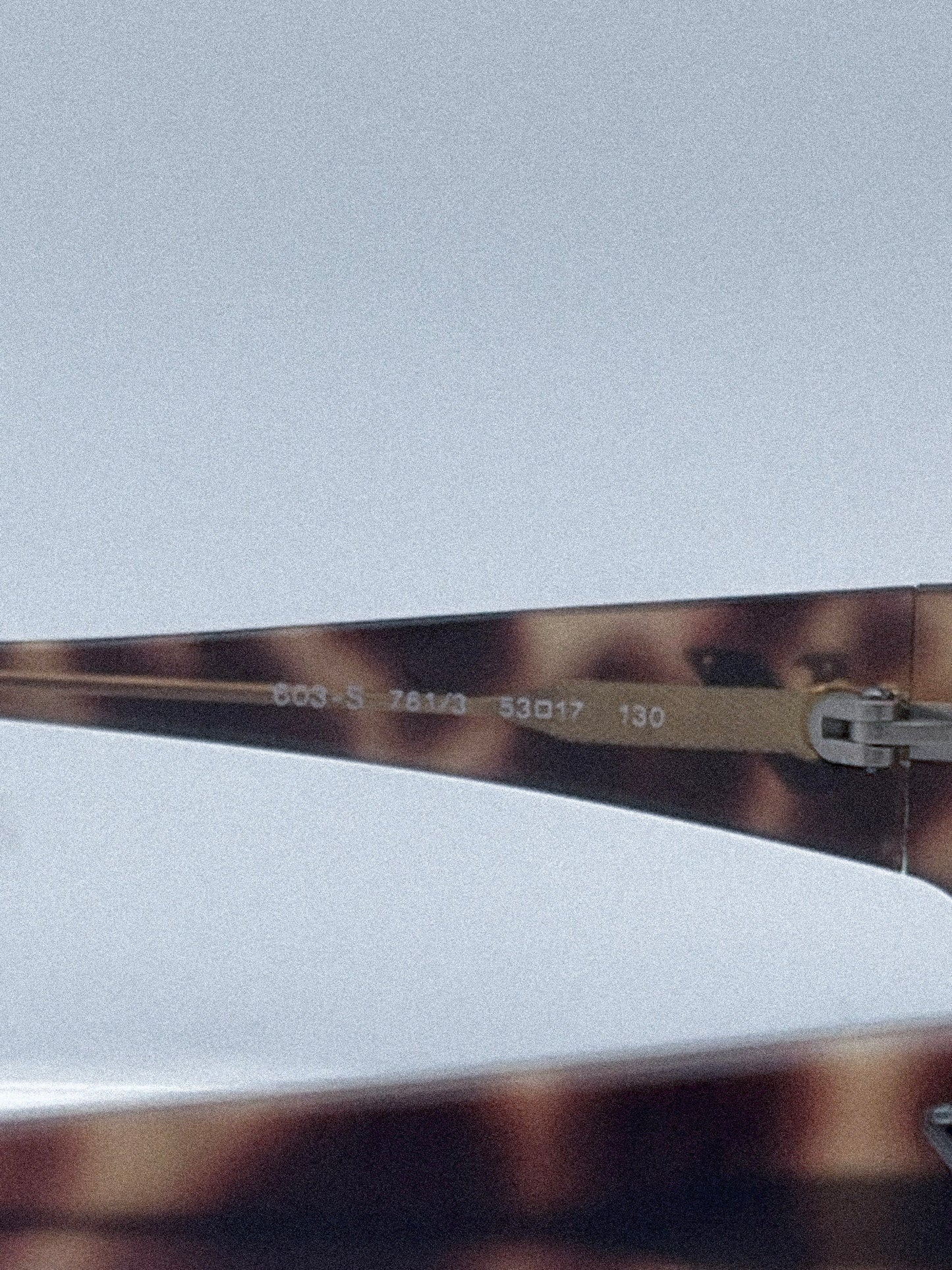 “Tortoise Minimal” 1990s Emporio Armani Eyeglasses Frame