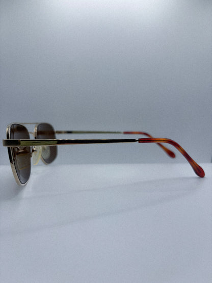 Twin Horizon | 1980s Charmant Aviator Sunglasses