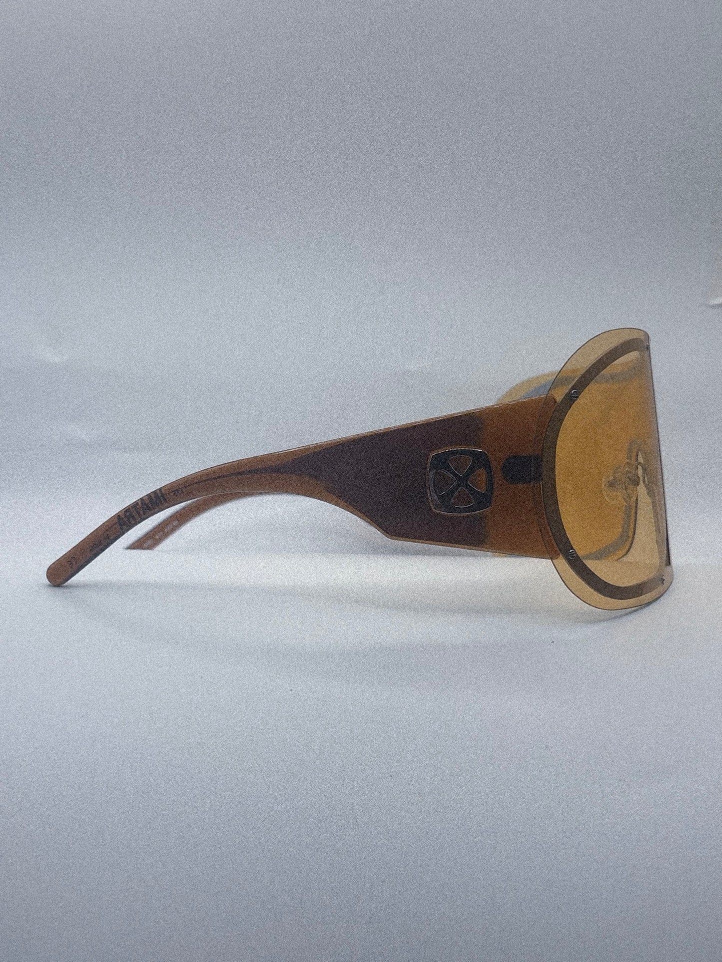 2000s Imatra 1002 Shield Sunglasses | Brown