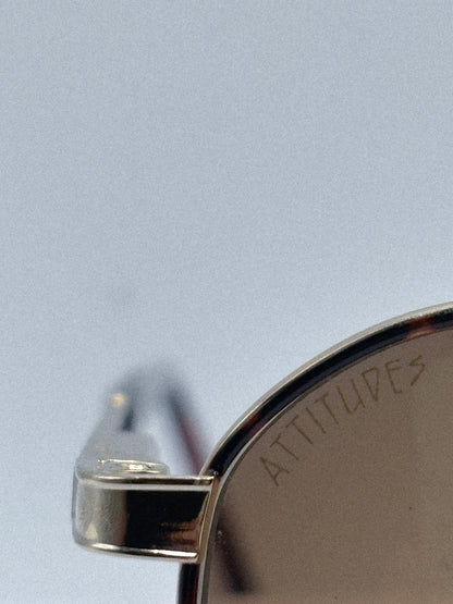 “Amber Balance” 1980s Attitudes Sunglasses