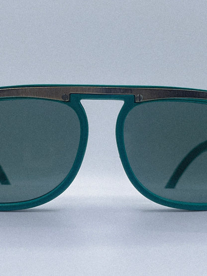 Emerald Vector | 1980s Mirage Sunglasses