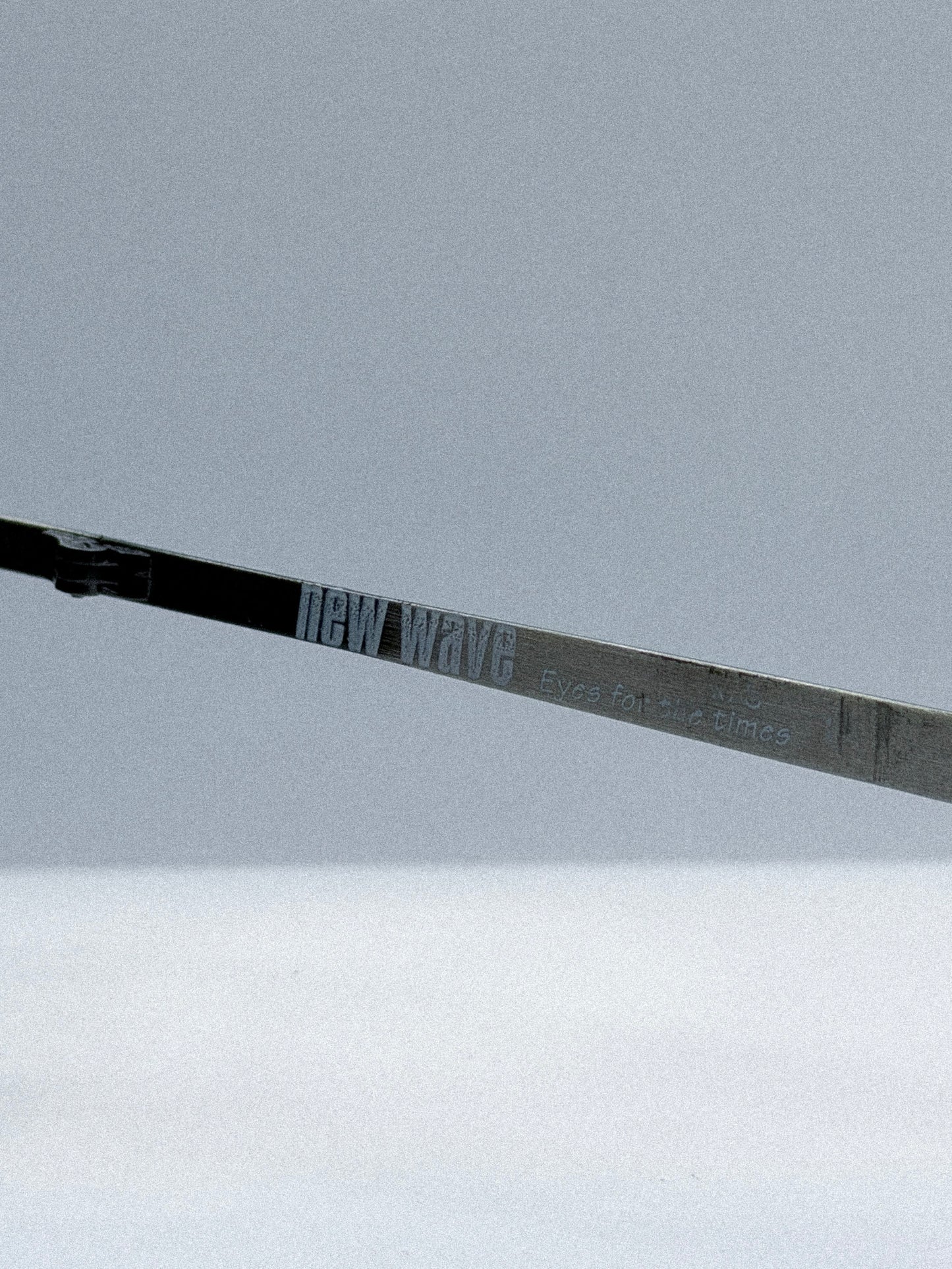 “Blue Static” 1980s New Wave Sunglasses