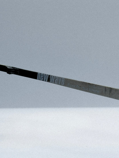 “Blue Static” 1980s New Wave Sunglasses