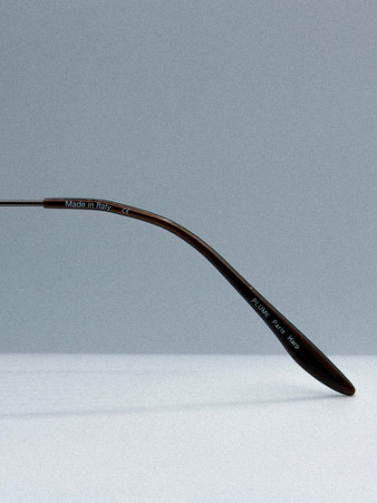 “Geometric Drift” 1980s Theo Sunglasses