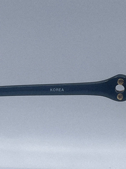Lunettes de soleil Anne Klein pour Riviera des années 1970 | Noir/Doré