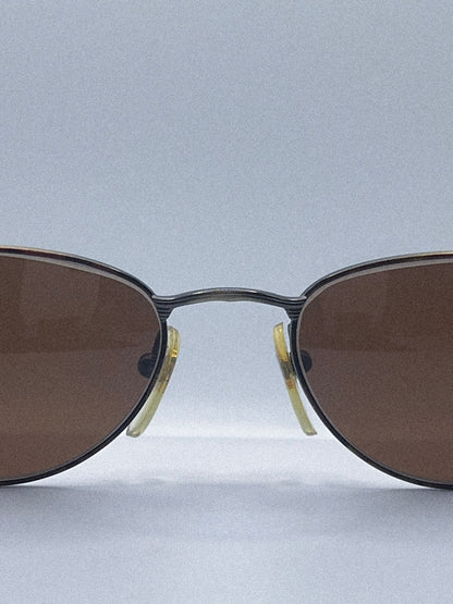 1980s Brendel Oval Sunglasses | Bronze/Tortoise