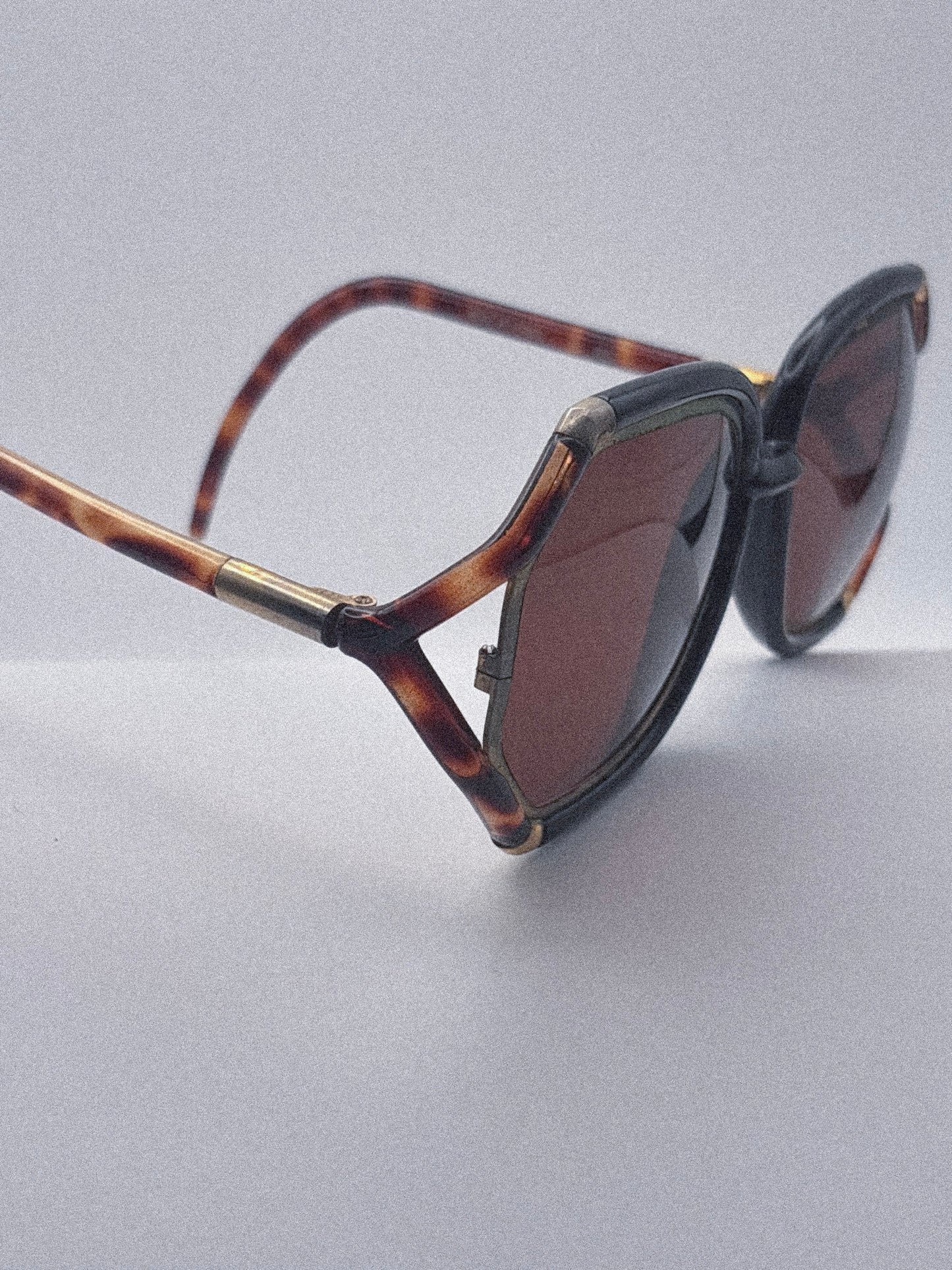 "Le Carré Noir" 1970s Ted Lapidus Sunglasses
