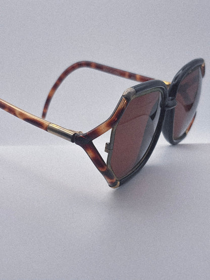 "Le Carré Noir" 1970s Ted Lapidus Sunglasses