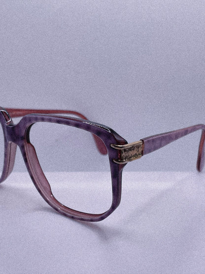 Purple Tie Dye | 1970s Italian Eyeglasses Frame
