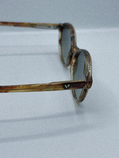 "Minimalist Gold" 1990s Vogue Sunglasses