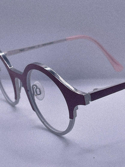 Crimson Eclipse | 1990s LA Eyeworks Eyeglasses Frame