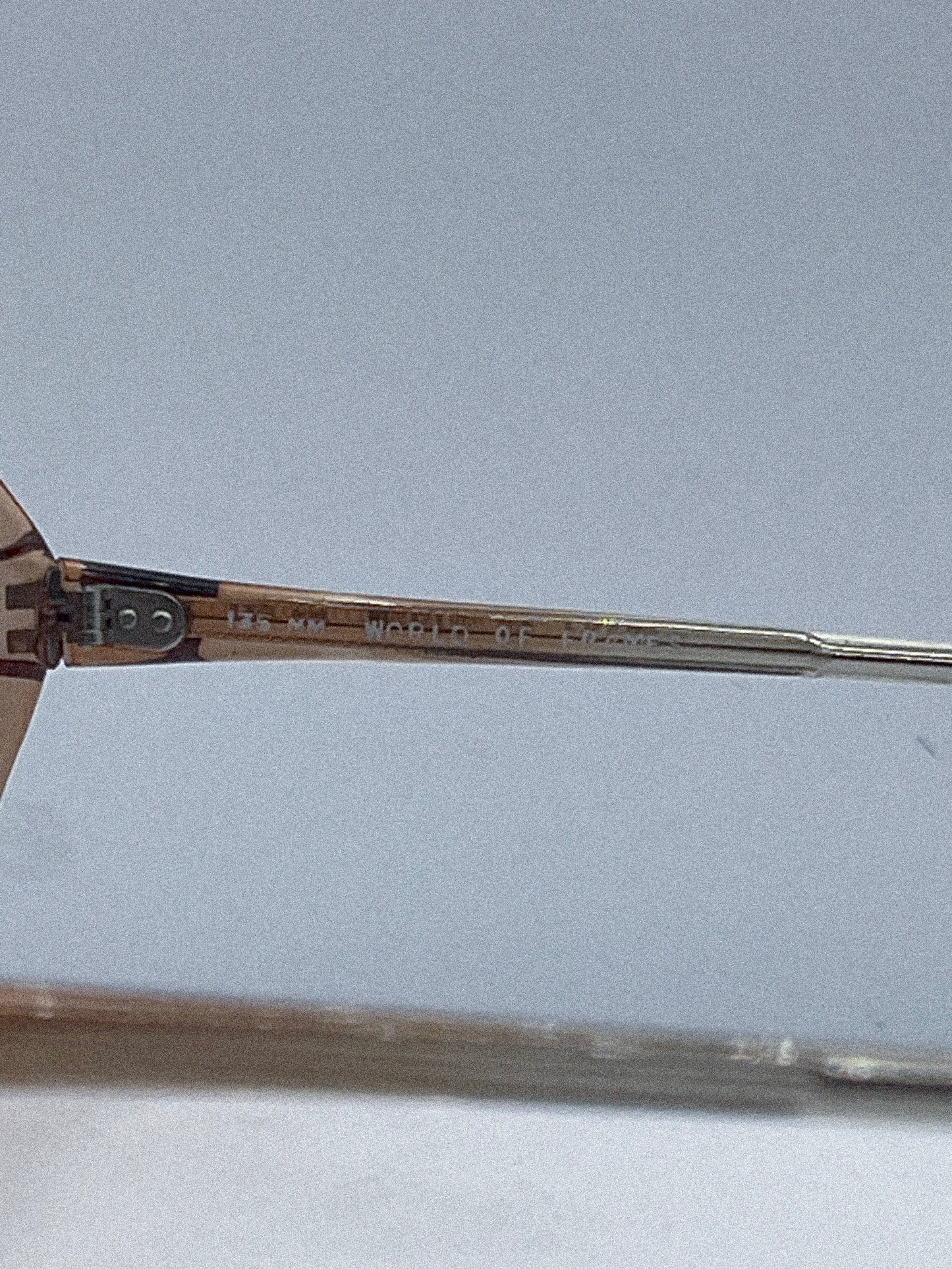 “Champagne Horizon” 1970s World of Frames Sunglasses