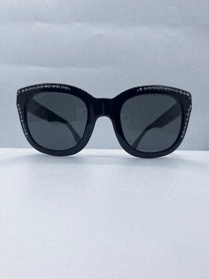 “Midnight Étoile” 1980s Emmanuelle Khanh Sunglasses