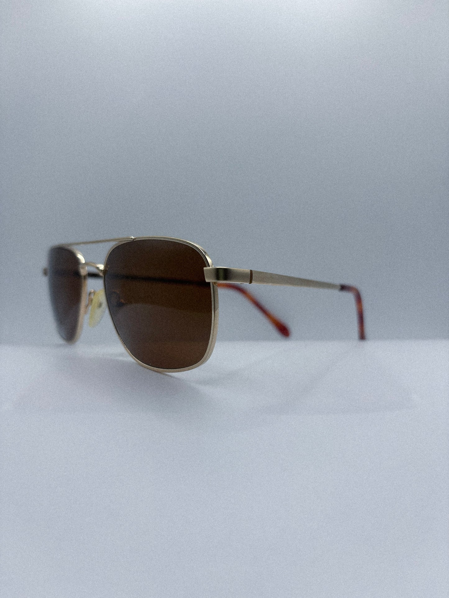 Twin Horizon | 1980s Charmant Aviator Sunglasses
