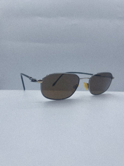 “Autobahn Noir” 1980s Neostyle Sunglasses