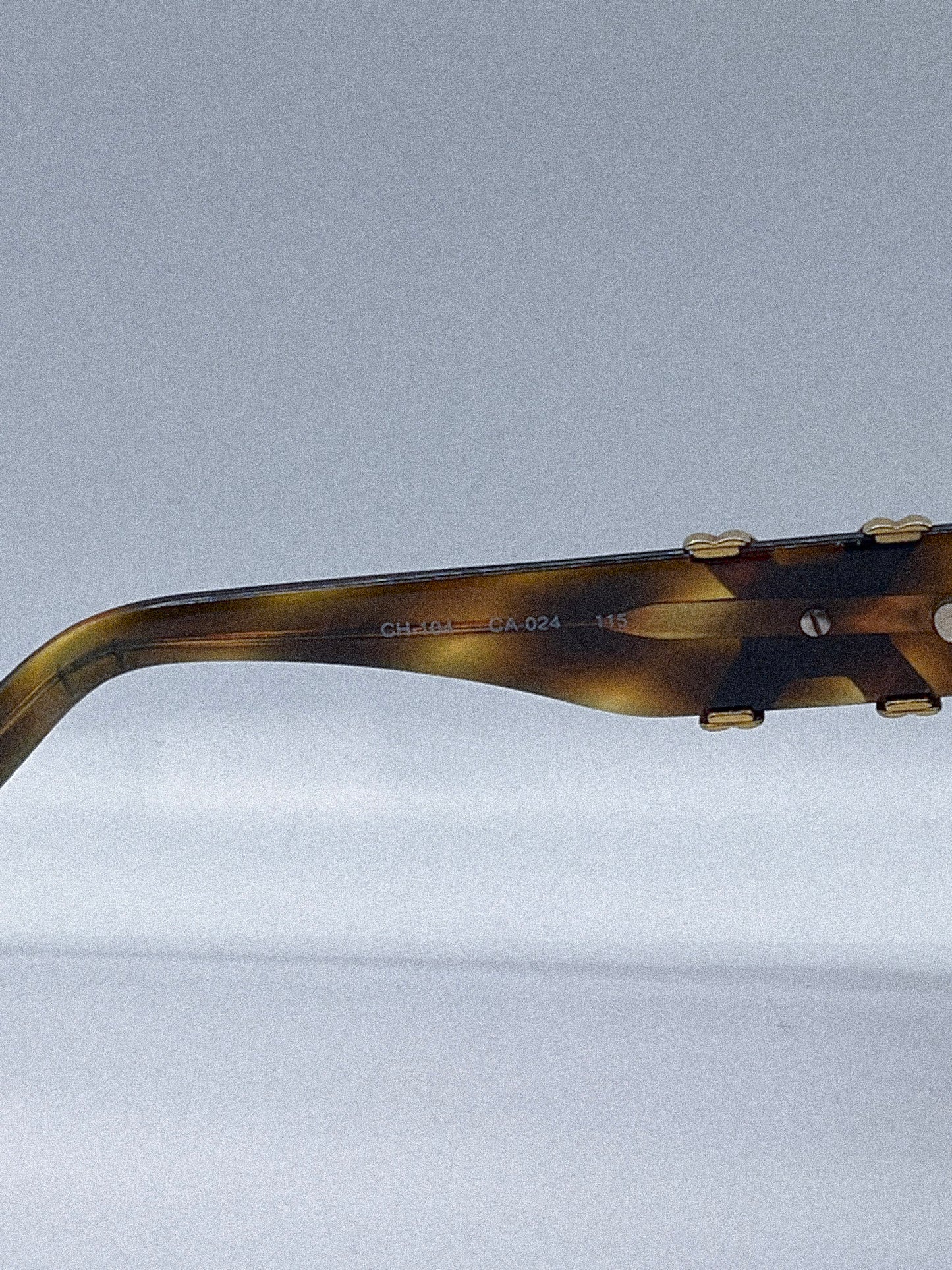 1990s Carolina Herrara CH104 Sunglasses | Tortoise