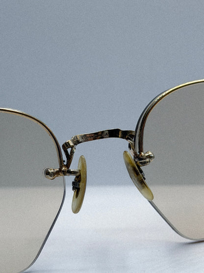 “Silver Facet” 1960s Scusa Sunglasses