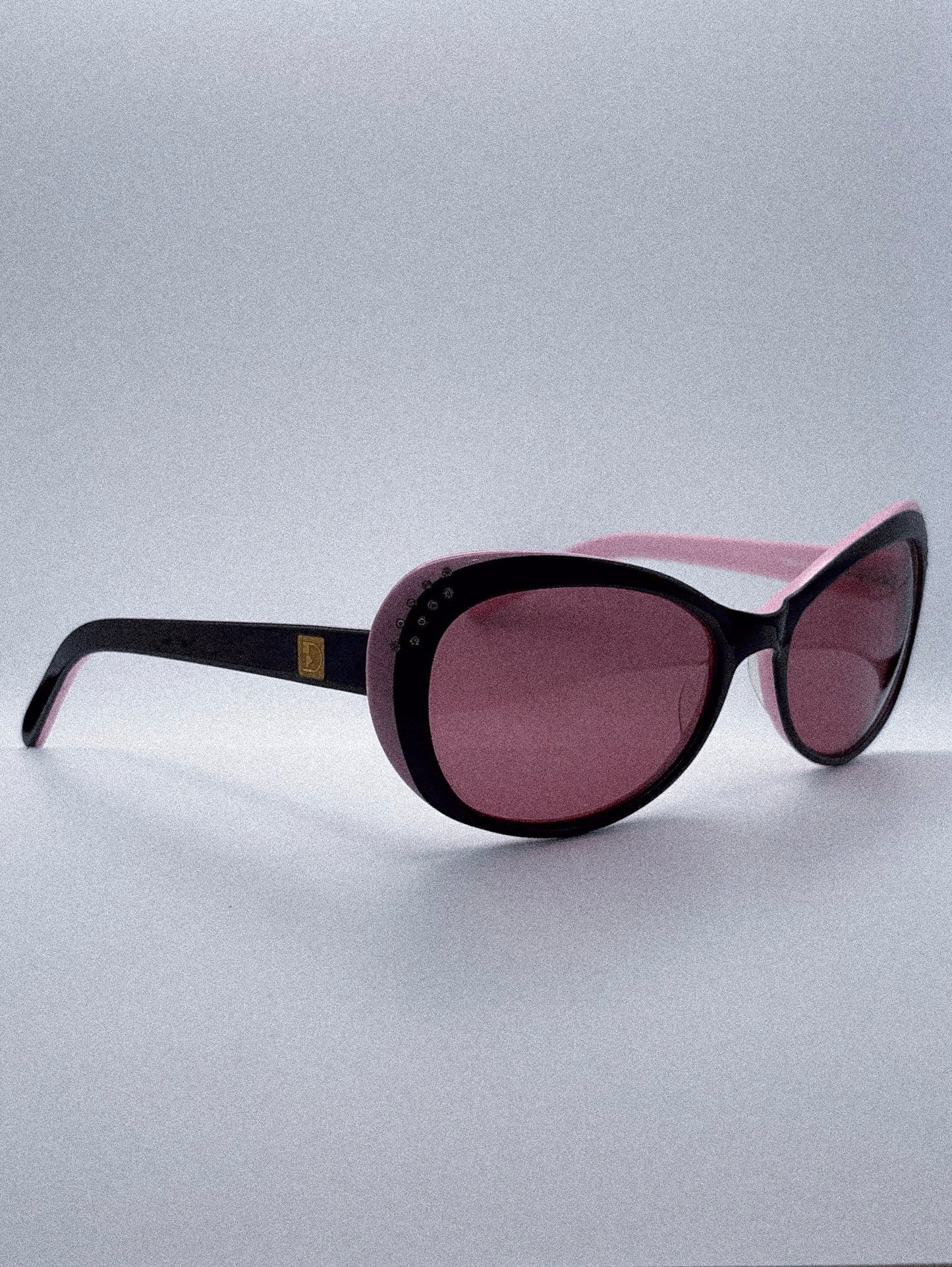 "Diamond" 1960s Diafuego Diamond Encrusted Sunglasses