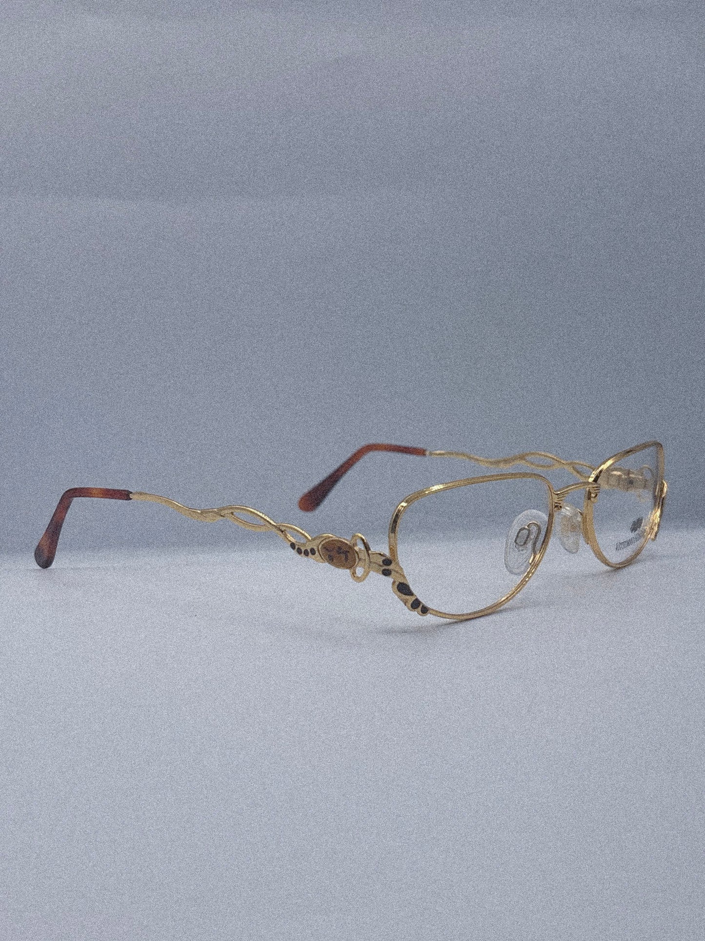 “Golden Sonata” 1980s Vittorio Foscari Eyeglasses