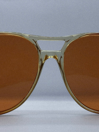 “Champagne Horizon” 1970s World of Frames Sunglasses
