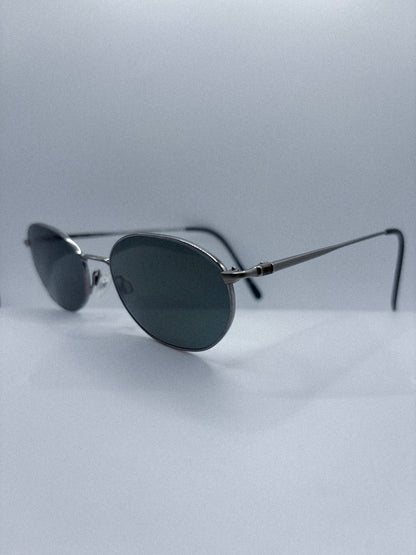 “Graphite Calm” 1980s Charmant Titanium Sunglasses