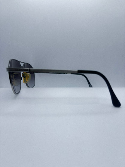 “Silver Screen Fade” 1980s Humphrey Bogart Aviator Sunglasses