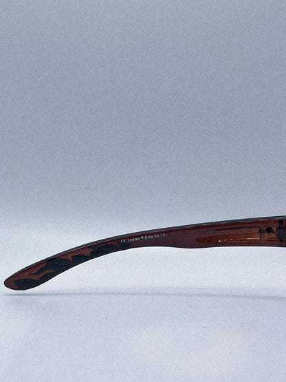Obsidian Relic | 1990s Leader Eyeglasses Frame