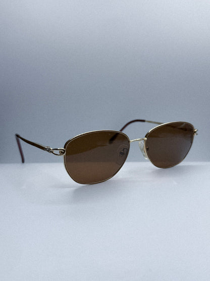 “Quiet Ember” 1990s Charmant Sunglasses