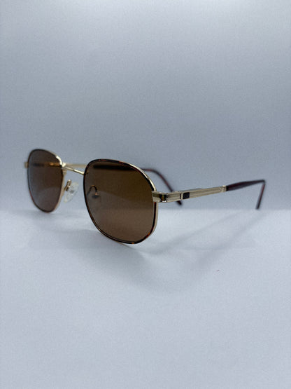 “Amber Balance” 1980s Attitudes Sunglasses