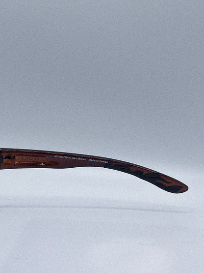 Obsidian Relic | 1990s Leader Eyeglasses Frame