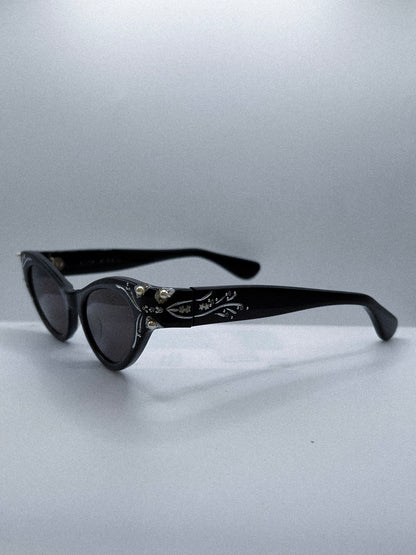 “Starlight Cat-Eye” 1960s Bedazzled Sunglasses