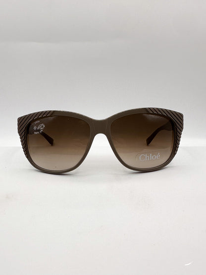 Architectural 1980s, Vintage Chloe sunglasses, Front side