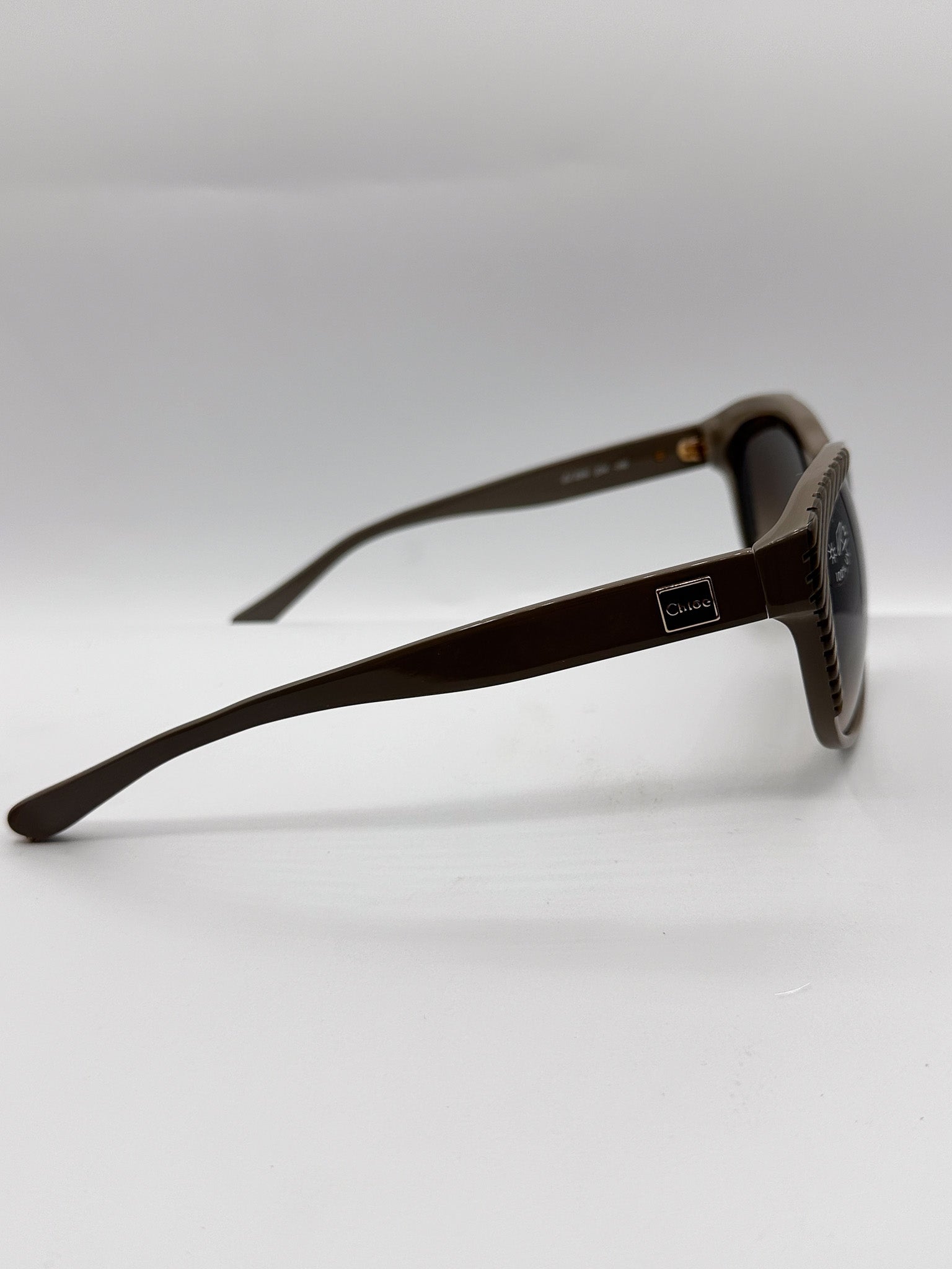 Architectural 1980s, Vintage Chloe sunglasses,  right side