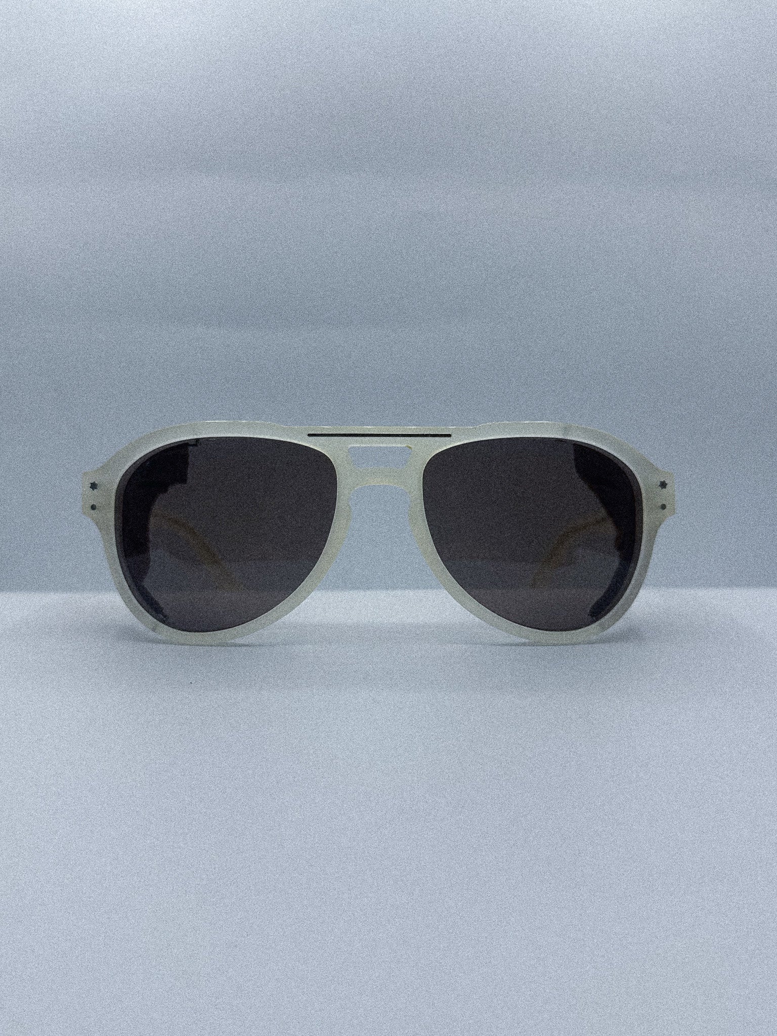 Avalanche 1980s Kikie's Leather Sunglasses front side 2