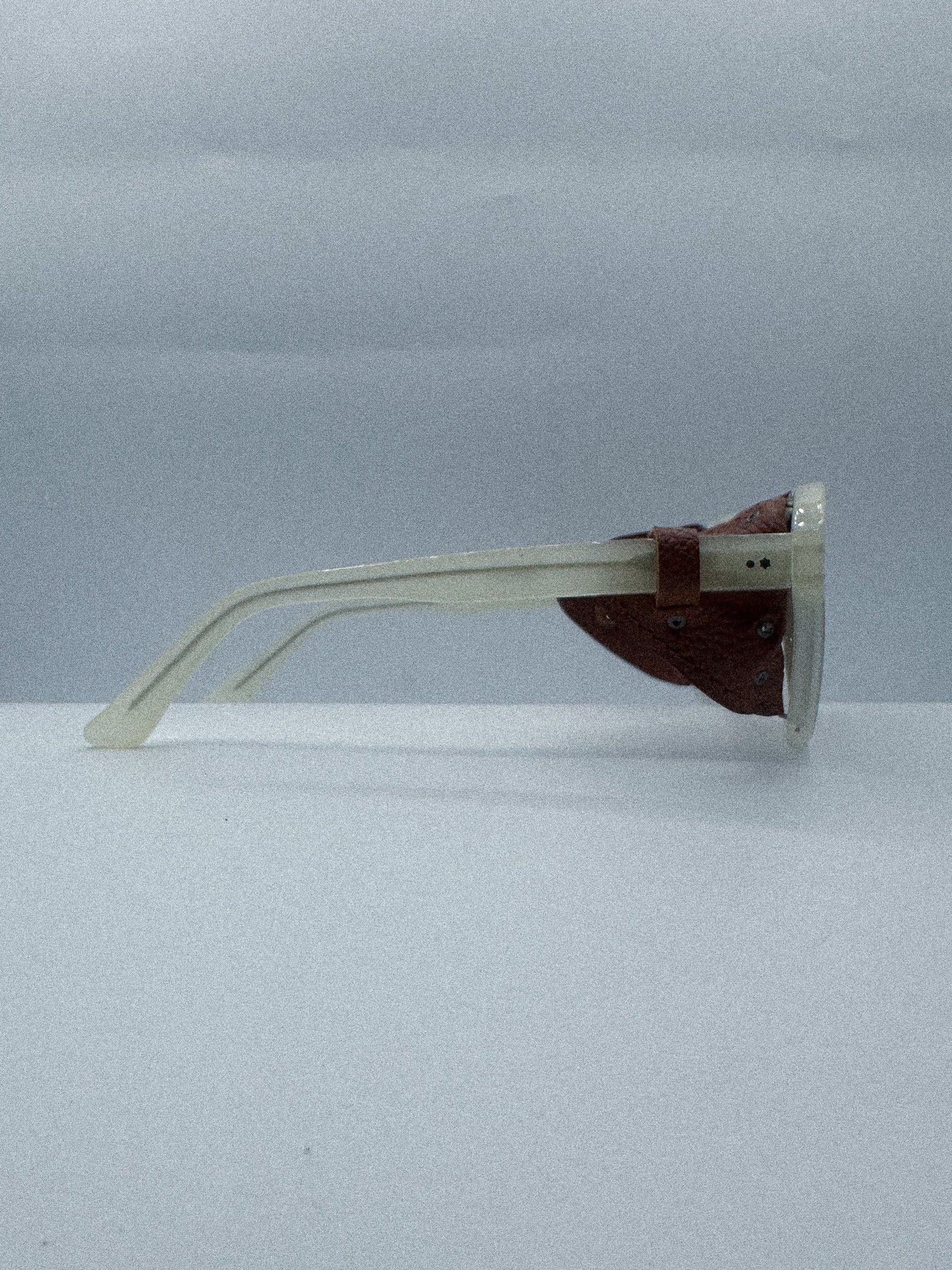 Avalanche 1980s Kikie's Leather Sunglasses  right side