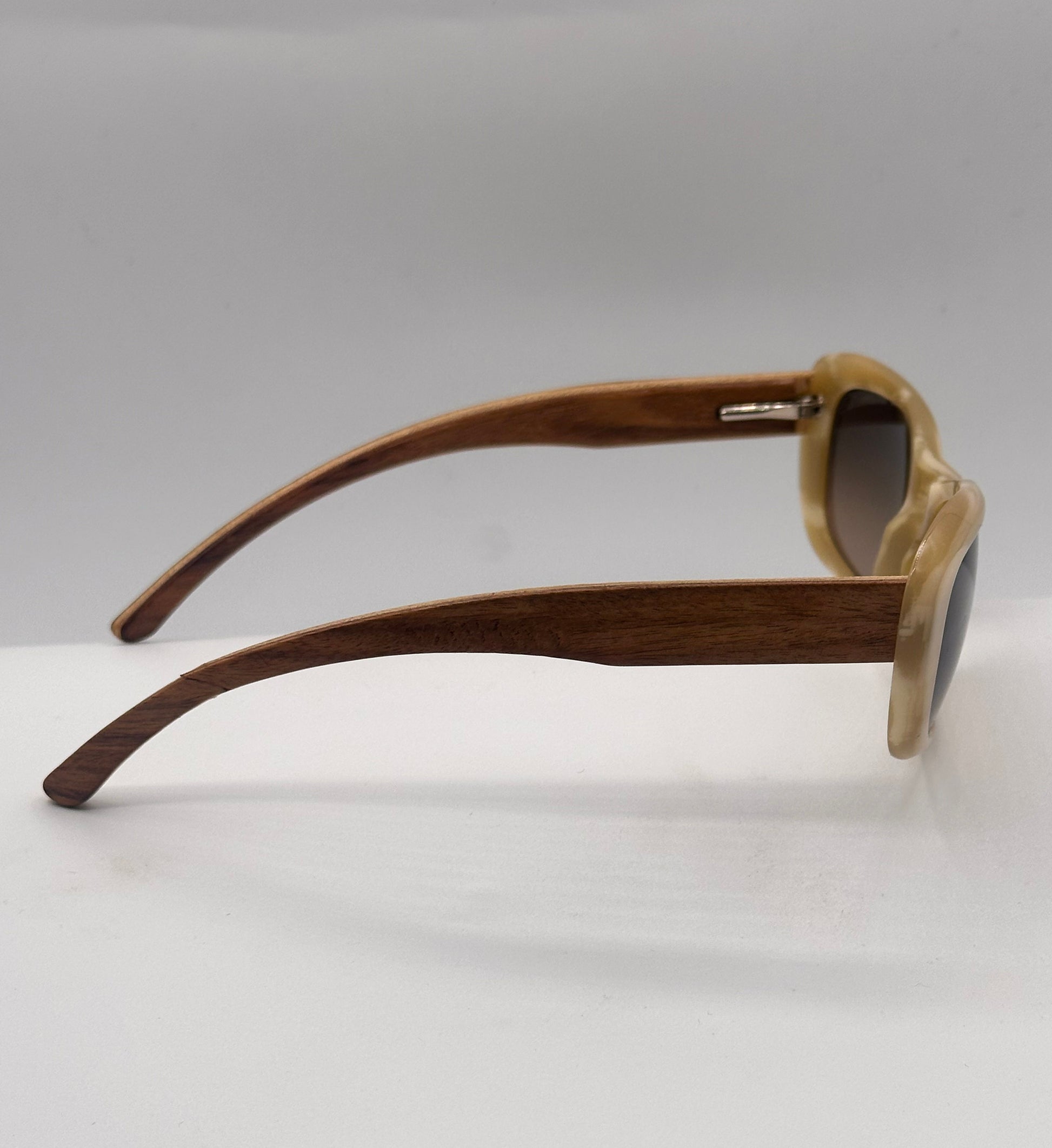 Bamboo 1990s Marni Rome vintage Sunglasses, right side